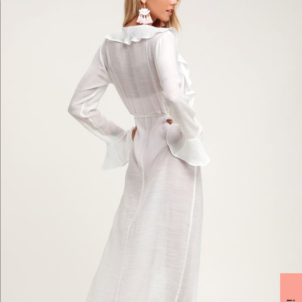 Lulu Ruffle Cover Up - Picture 2 of 6